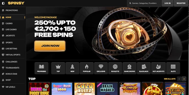Inside look at Spinsy — a trusted name among online casinos Australia players can access.